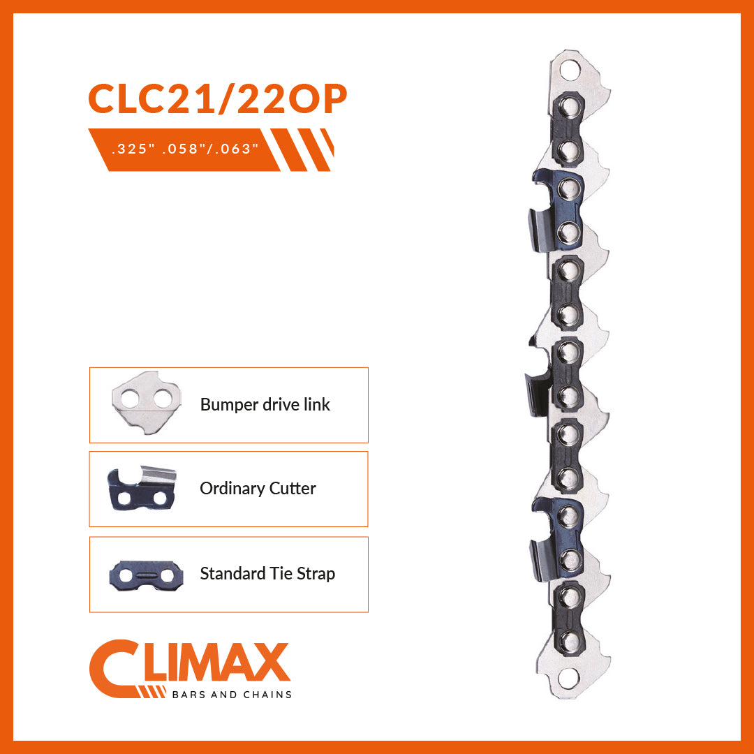 Climax Chainsaw Chain Roll 0.325 0.063" / 1.6mm (CLCR22OP)