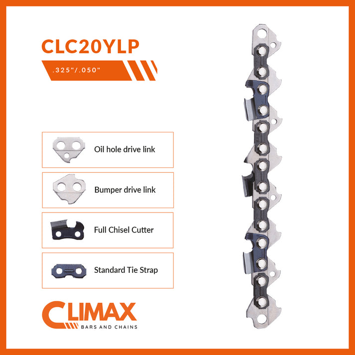 Climax Chainsaw Chain Roll 0.325 0.050