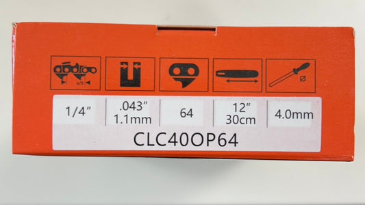 CLC40OP64 Climax Chainsaw Chain Loop in Orange Box